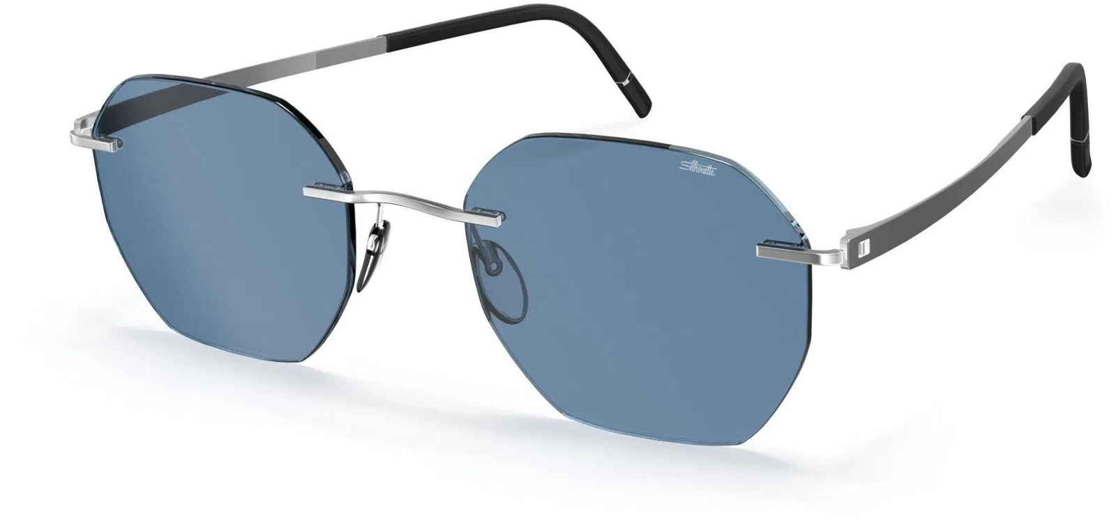 Silhouette Cabrillo Rimless 8748 Sunglasses - view 11